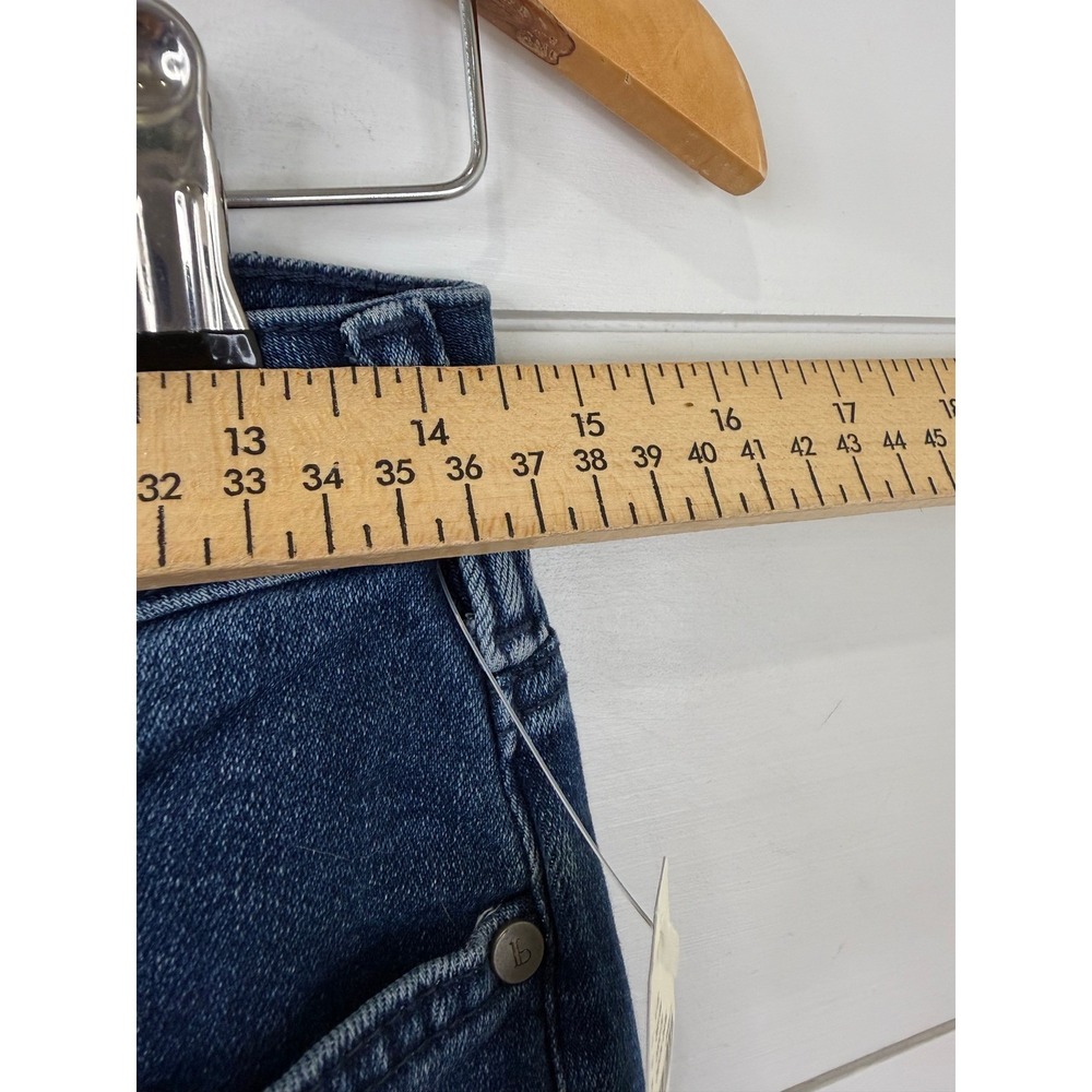 NWT Pilcro Anthropologie Retro Studded Low-Rise Flare Jeans 27 - Picture 8 of 12